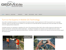 Tablet Screenshot of geomobileinnovations.com